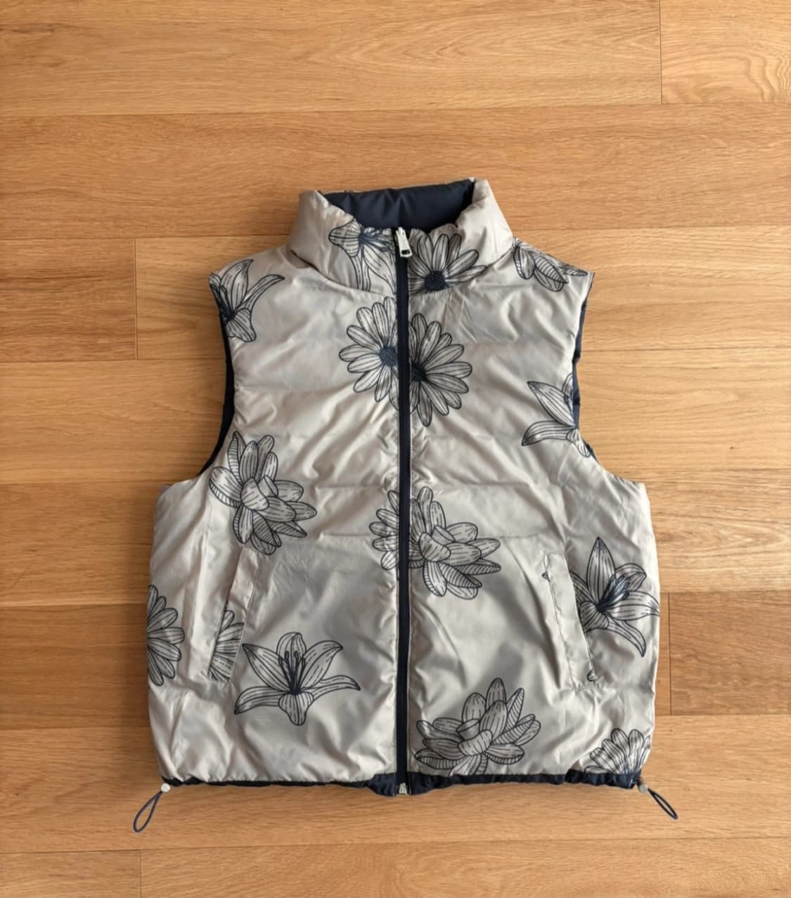 마르디 메크르디 리버시블 덕다운 경량패딩 베스트 S 상품이미지4