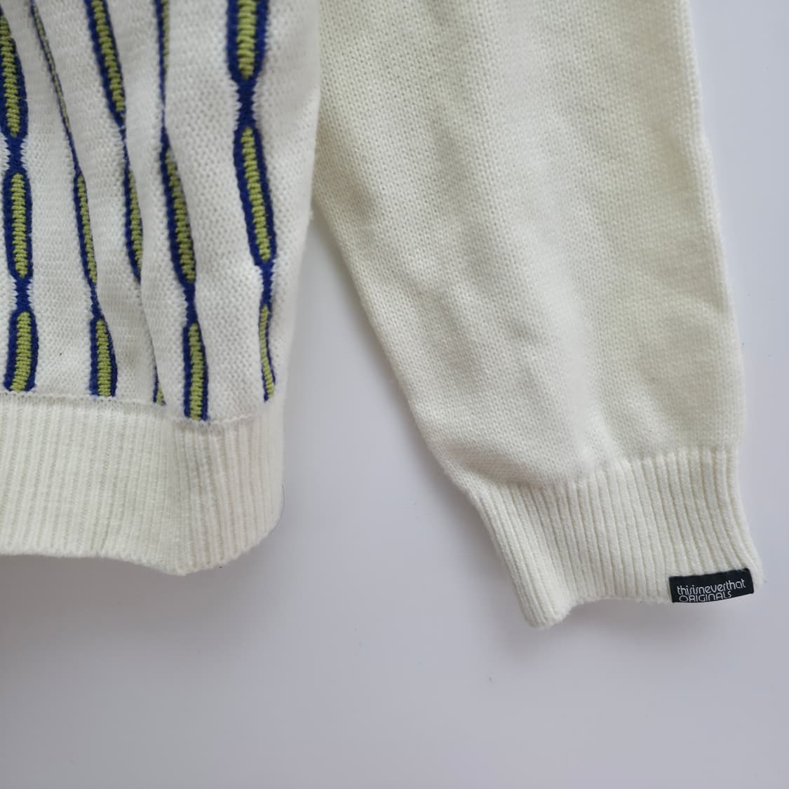 [L] 디스이즈네버댓 니트 카라 집업 상품이미지4