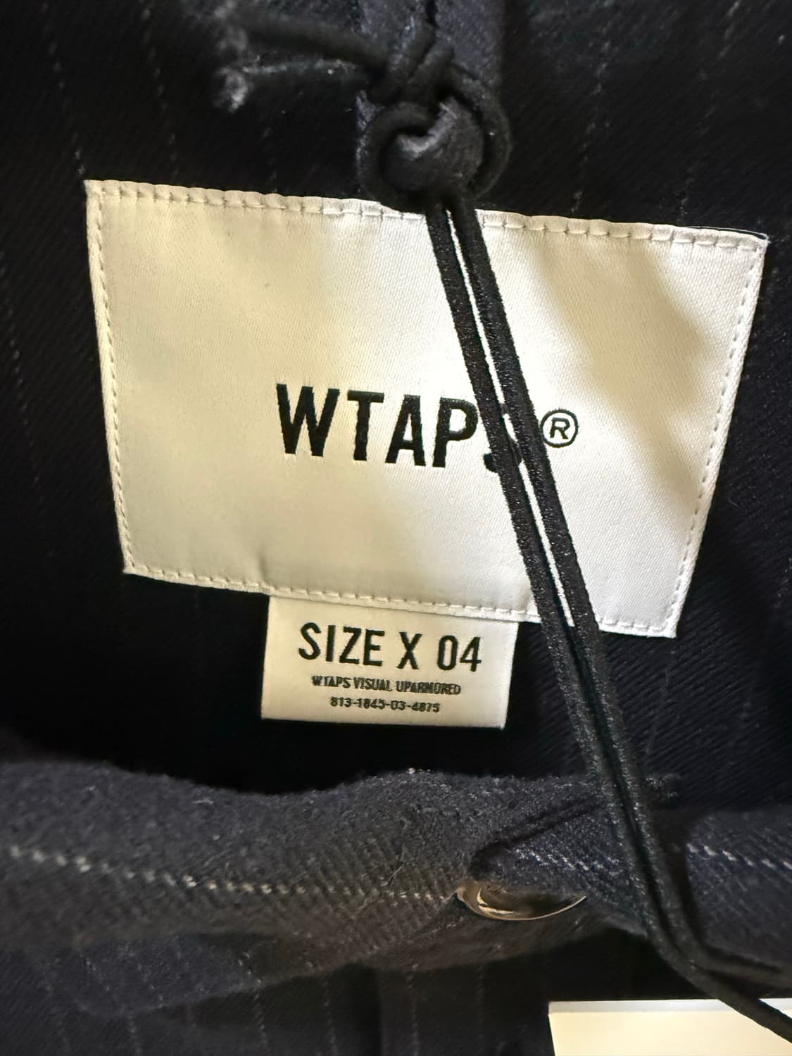 WTAPS 더블탭스 오버셔츠 네이비 상품이미지10