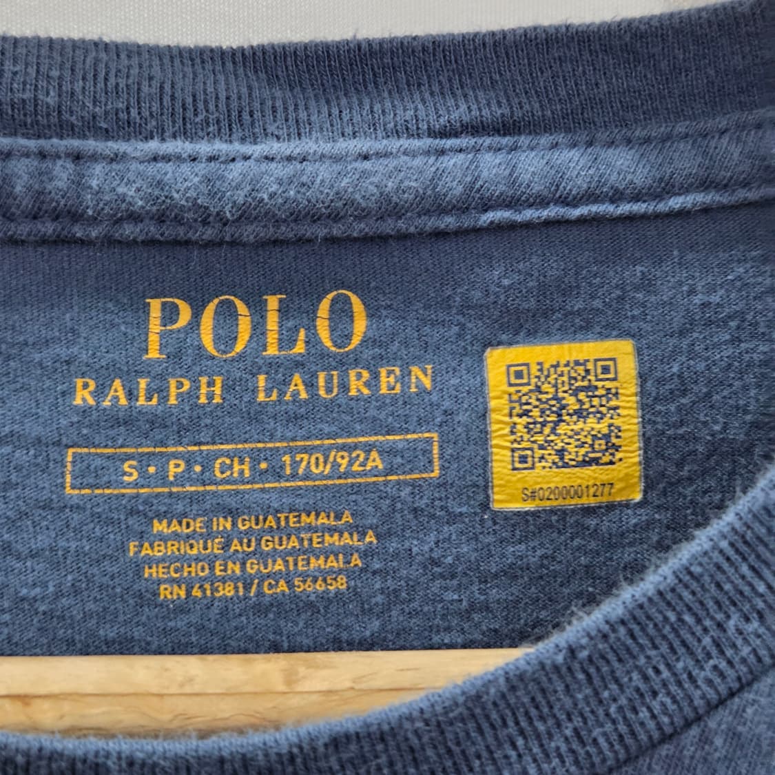 폴로랄프로렌 스펠로고 프린팅 반팔티 S  상품이미지4