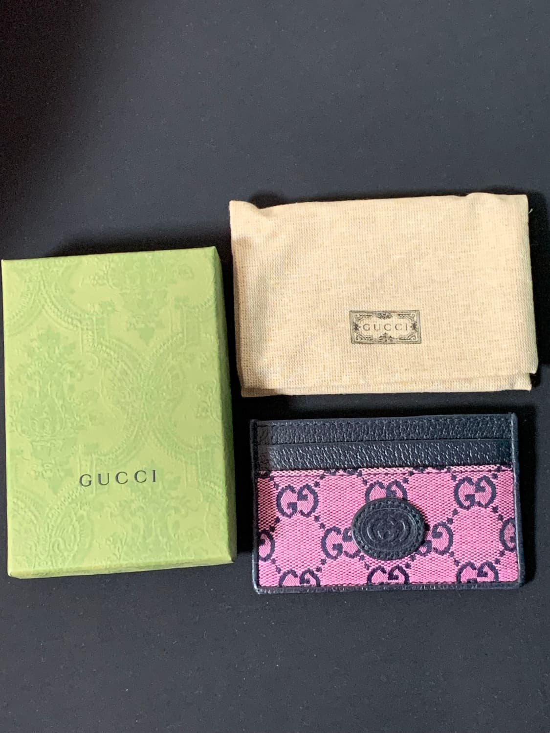 구찌 GG 캔버스 멀티컬러 카드케이스 상품이미지1