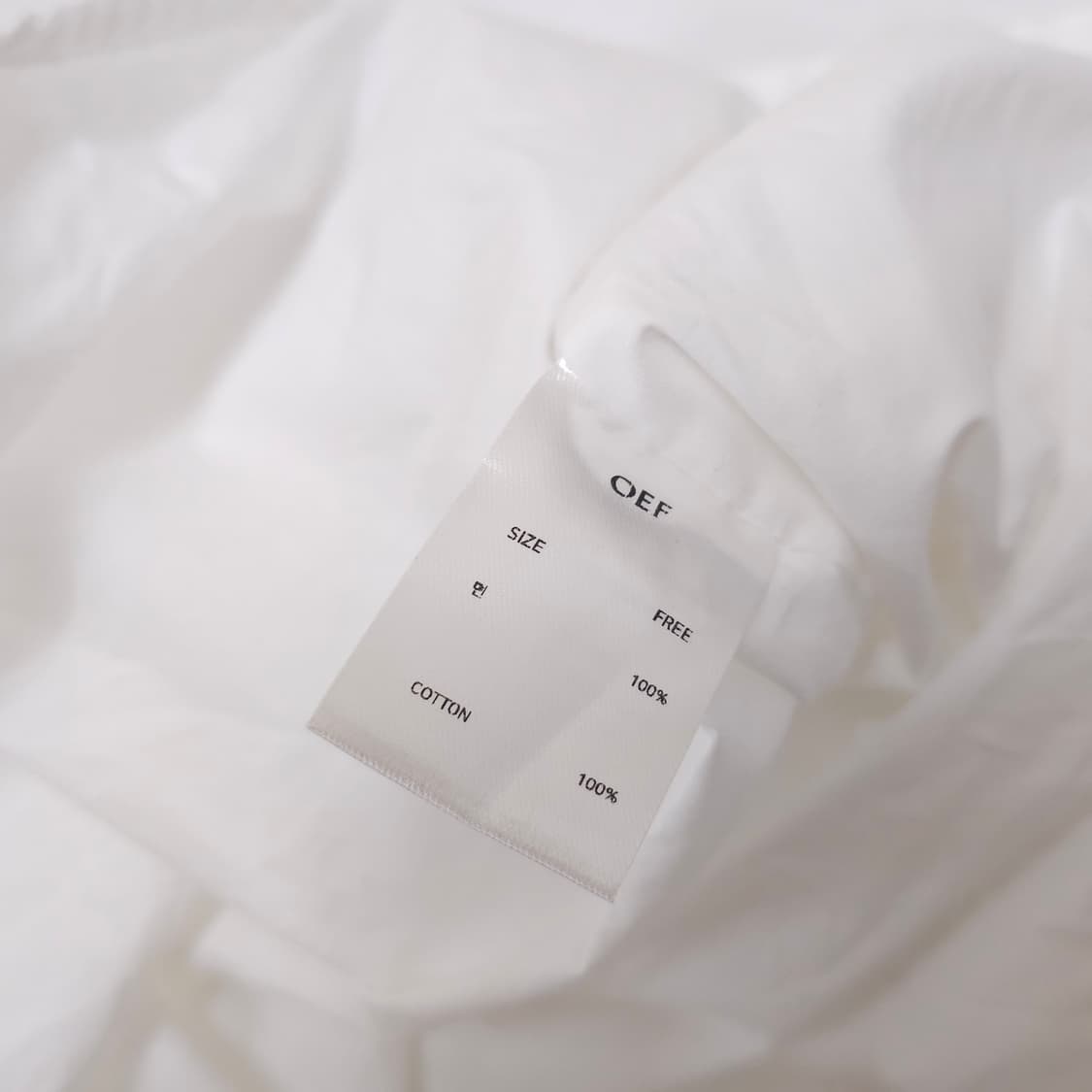 Oef 러플 펀칭 스커트 상품이미지4