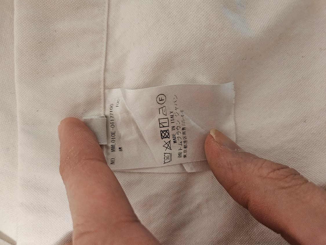 톰브라운 히든 3선 셔츠 5 사이즈 판매합니다! 상품이미지5