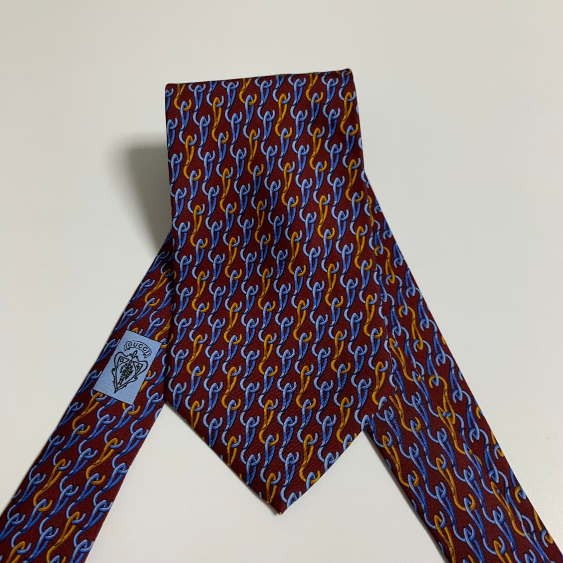 구찌(GUCCI) 새상품급 명품넥타이 100실크 정장넥타이 S등급 상품이미지1