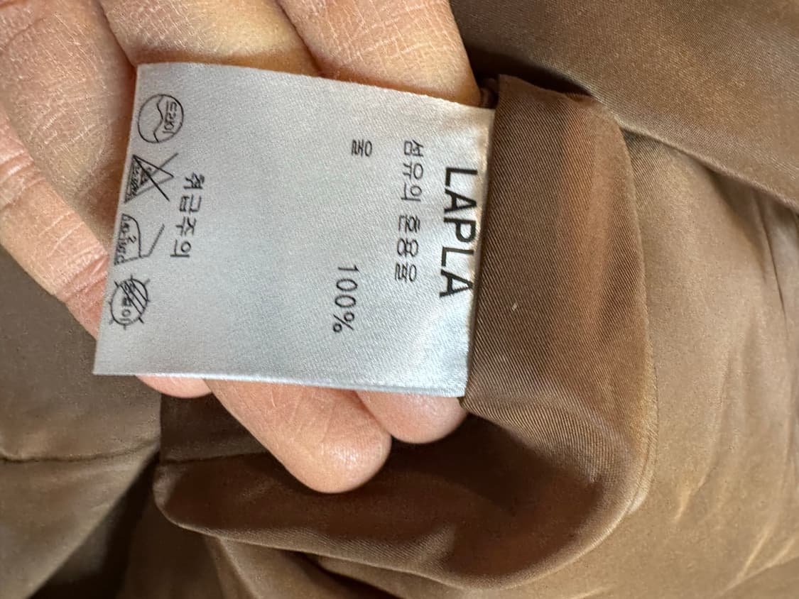 새상품 Lapla 라플라 머플러 코트 상품이미지9