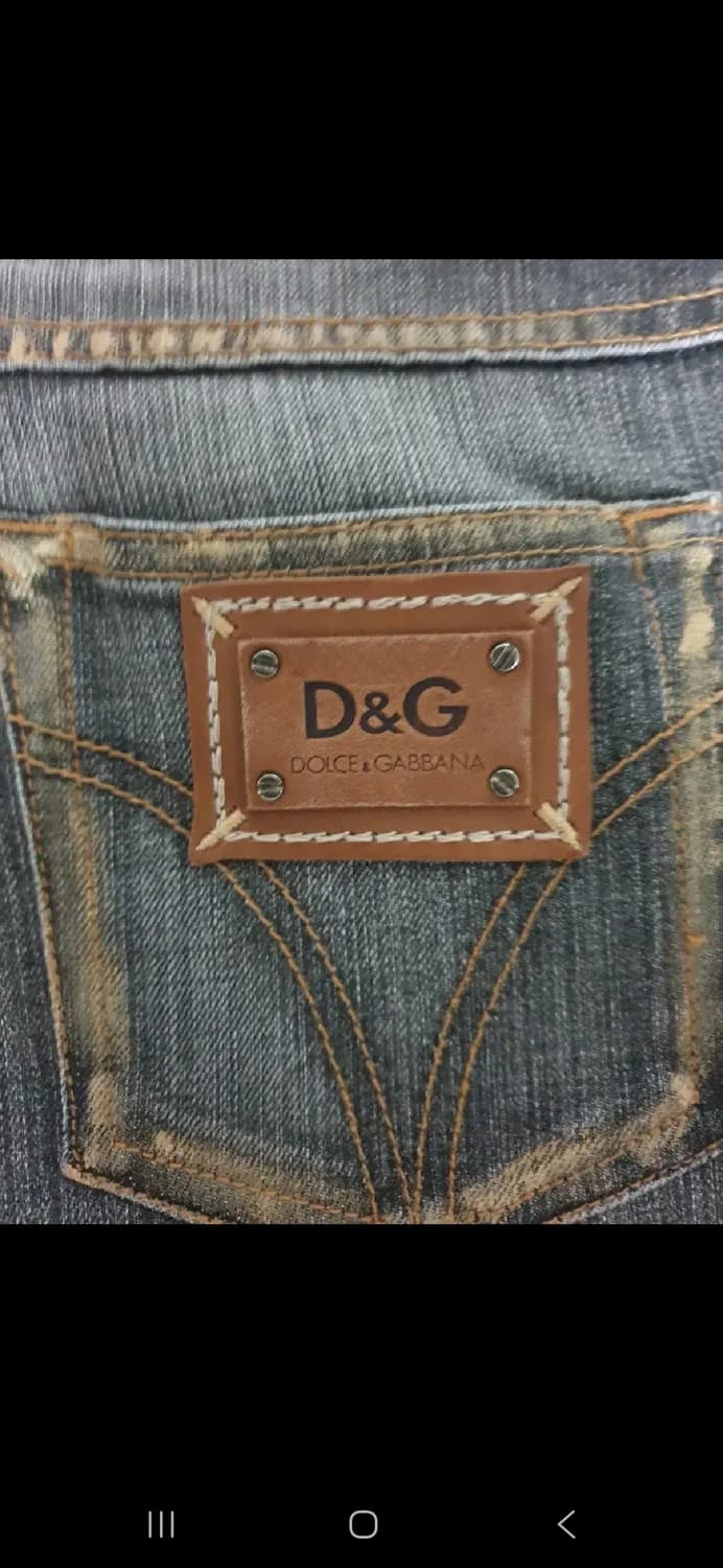 돌체앤가바나 정품. 남자 청바지 싸이즈 30. 상품이미지5