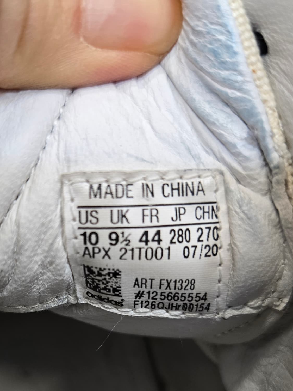 Y-3 아디다스 FYW S-97 II 화이트 스니커즈 상품이미지7