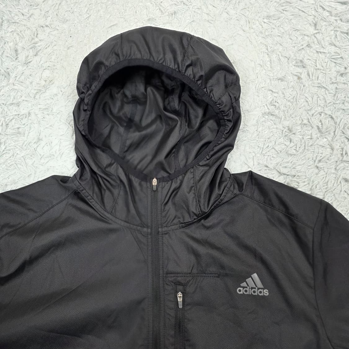 아디다스러닝 남성 OWN THE RUN 후드 바람막이 2XL 상품이미지3