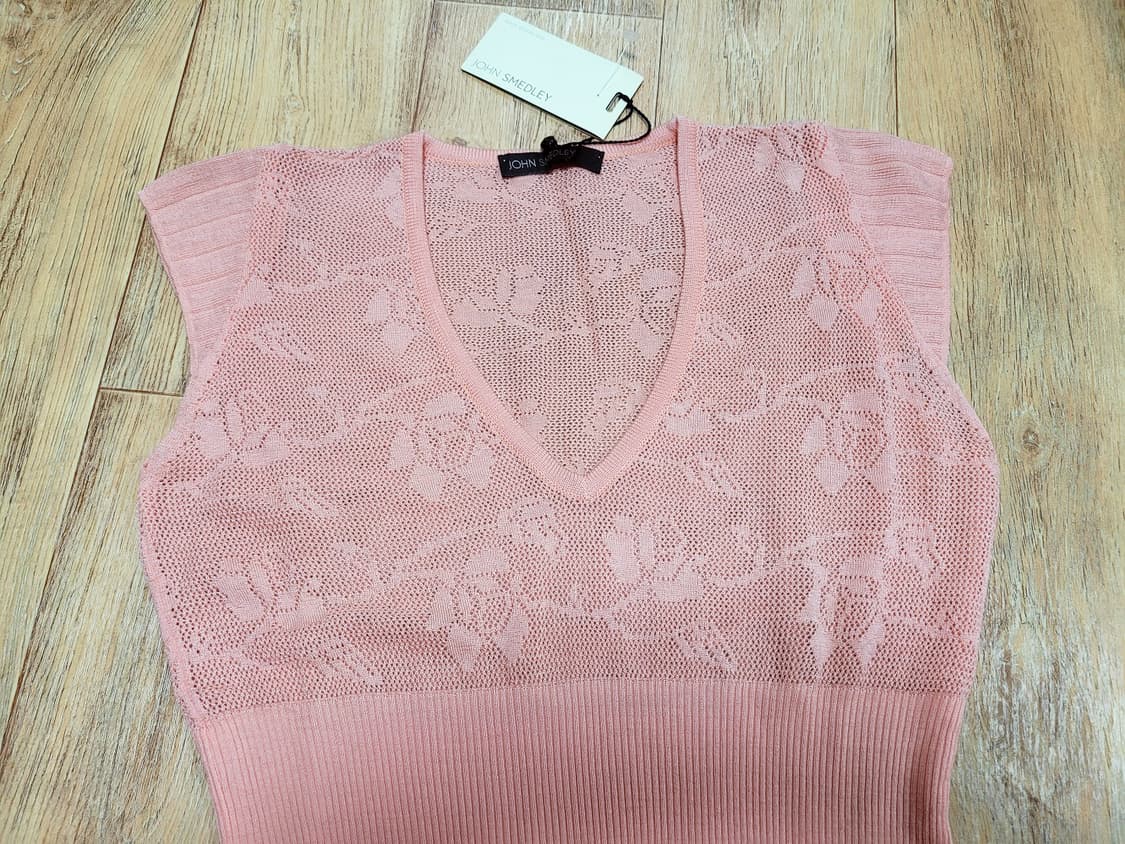 존스메들리(JOHN SMEDLEY) 실키울 니트탑 55 새상품 상품이미지2