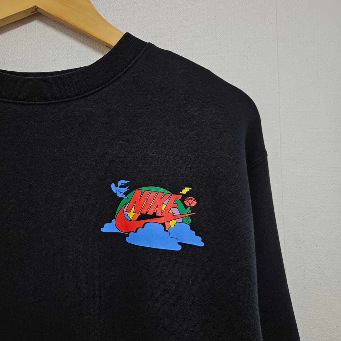 L 나이키 해브어 나이키데이 백로고 기모 맨투맨 상품이미지4