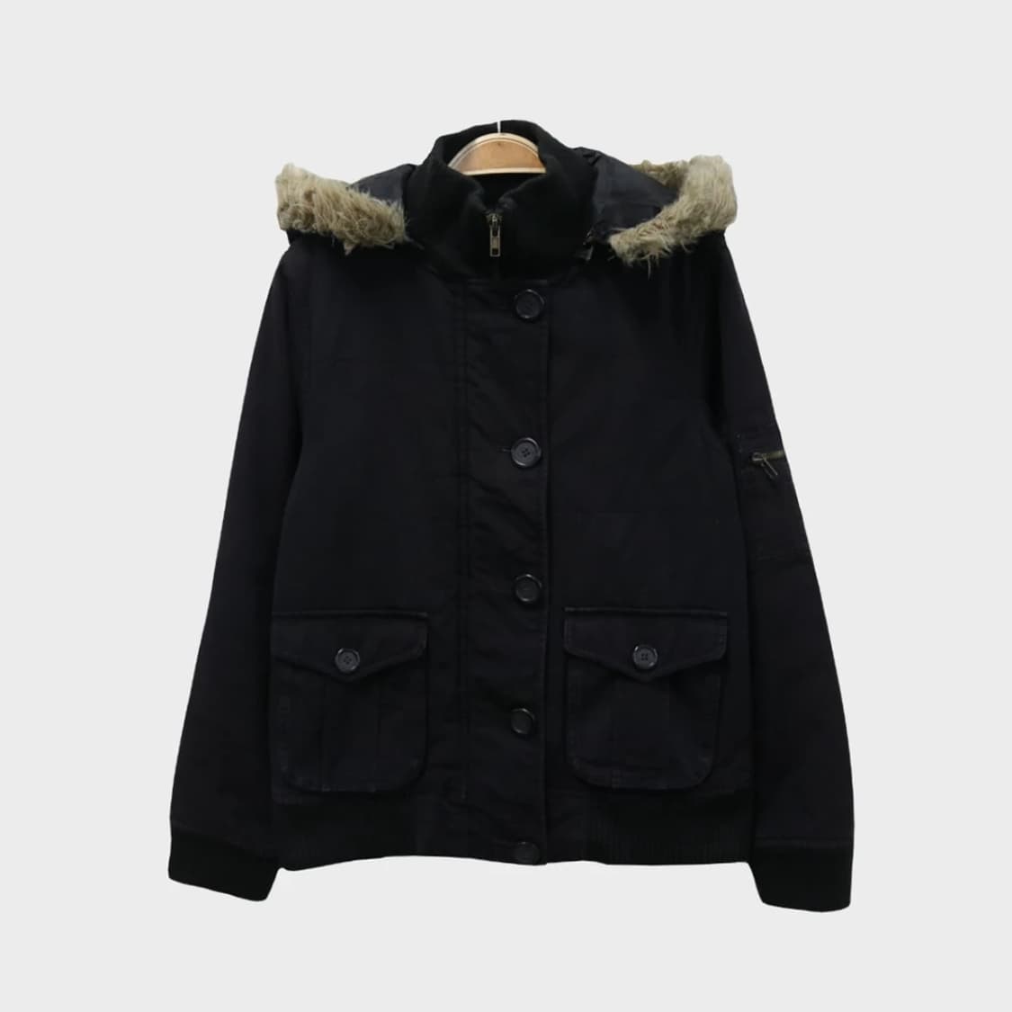 블랙 후드 점퍼 59559 상품이미지1