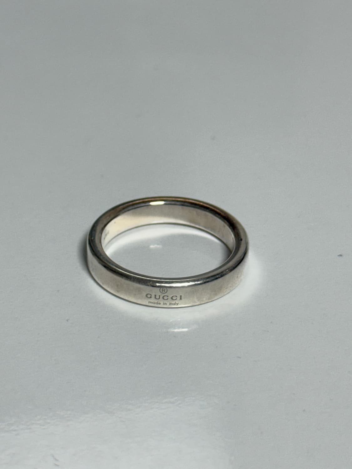 구찌 다이애그널 인터로킹 G 씬 반지 상품이미지8