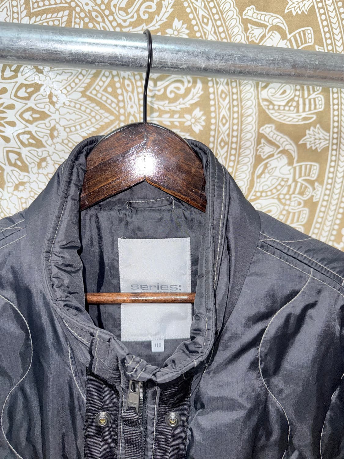 시리즈에피그램 퀼팅 스티치 구스다운 경량패딩  상품이미지5