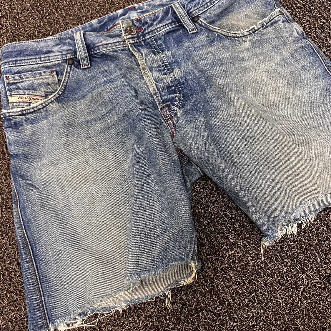 DIESEL 디젤 데님 숏 청반바지 팬츠 34인치 상품이미지2