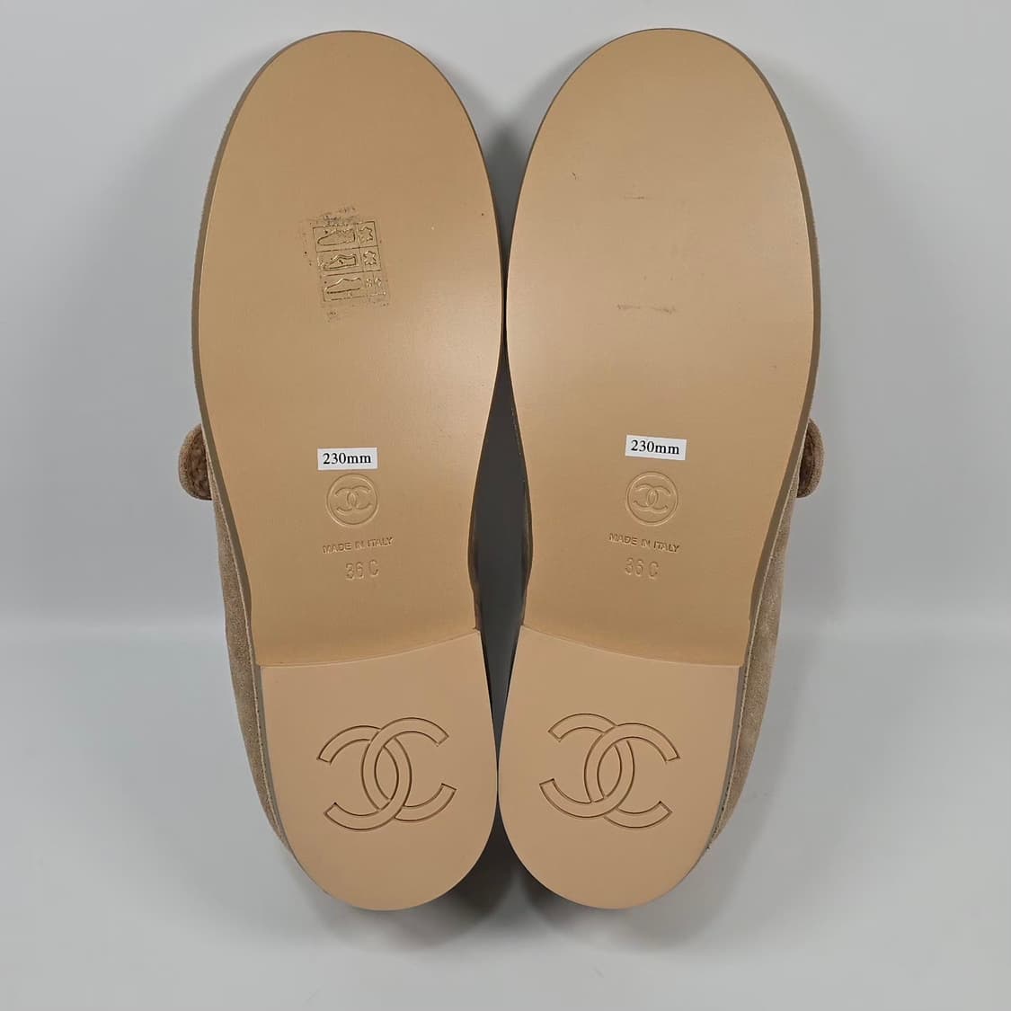 샤넬 스웨이드 시어링 메인젤리 플랫 슈즈 ( 230 ) 상품이미지7