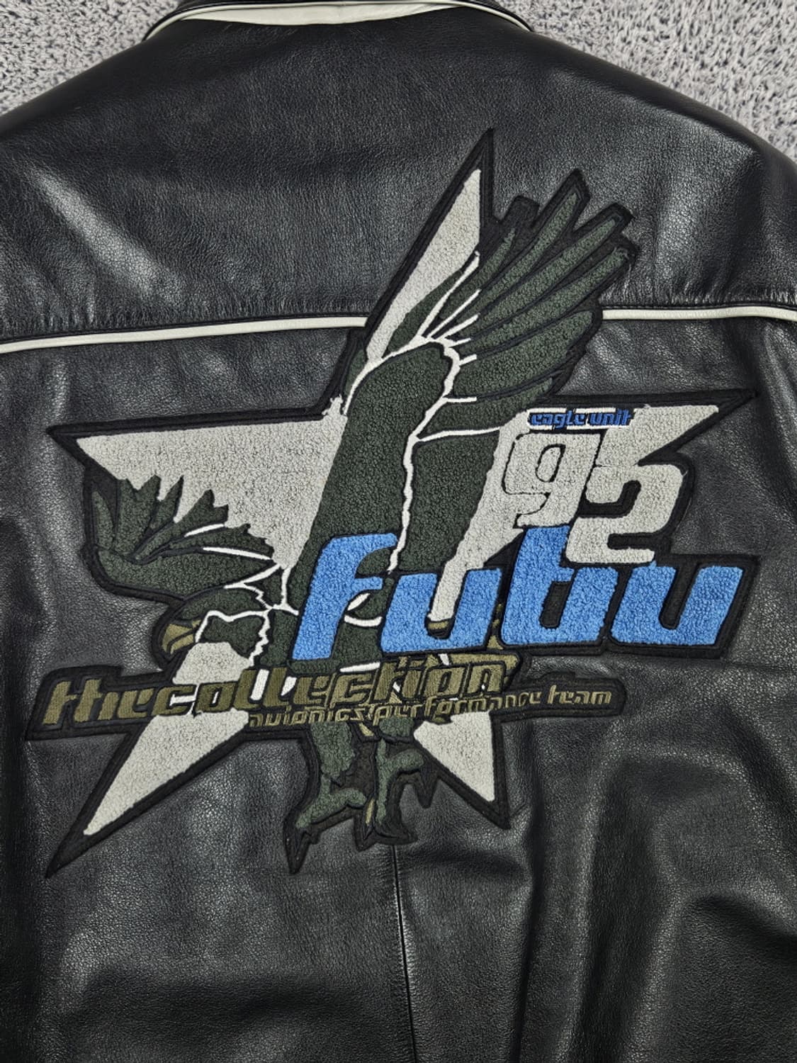 FUBU 후부 이글 올드스쿨 패치 가죽 자켓 ( 95 ) / 10185 상품이미지9