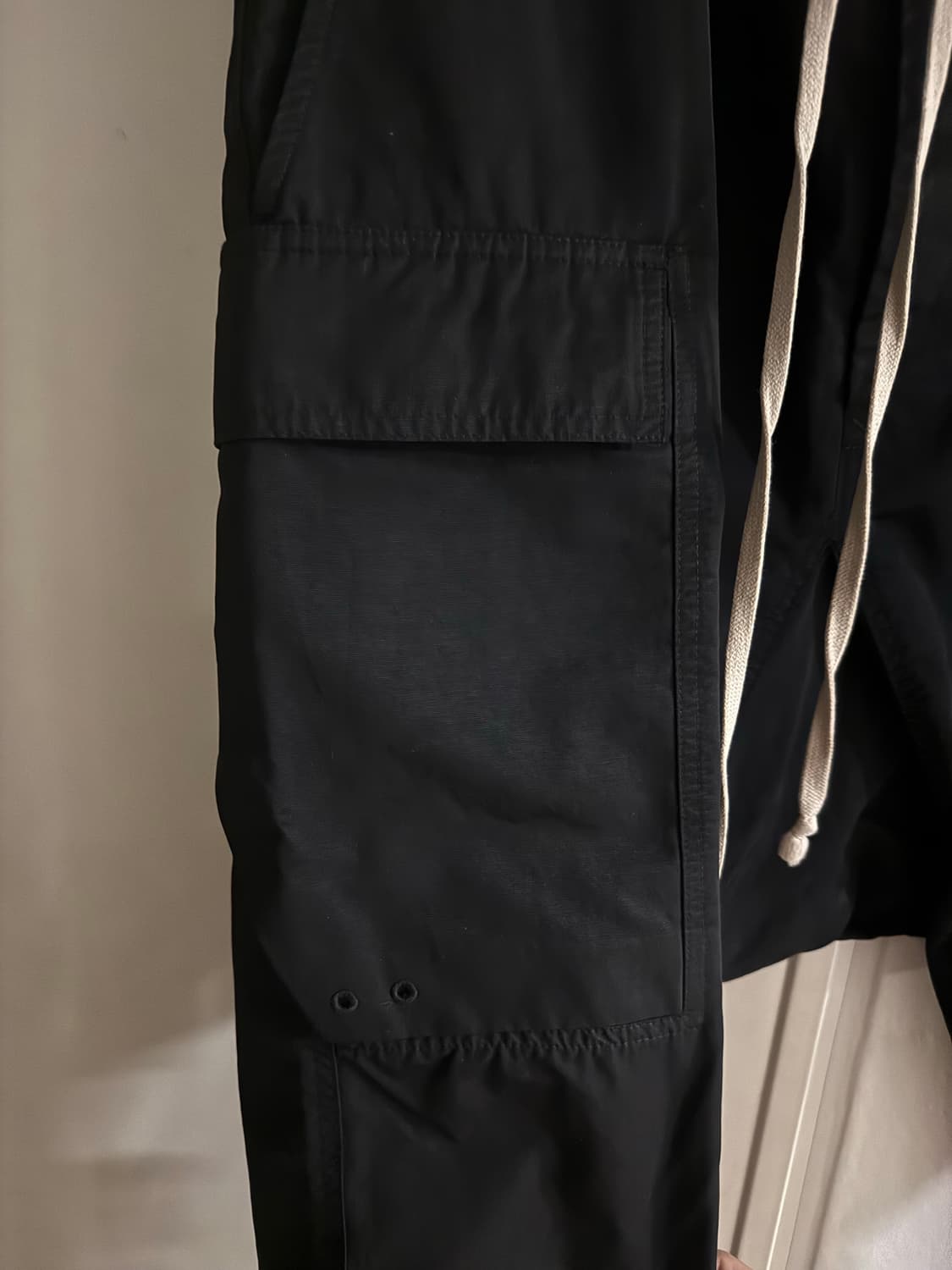 릭오웬스 드로우스트링 카고 크롭팬츠 48 상품이미지2