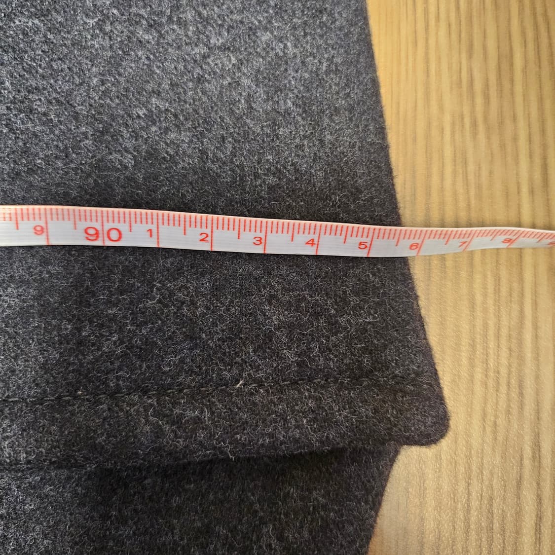 타임옴므(TIME) 더블 코트 차콜 그레이 상품이미지10