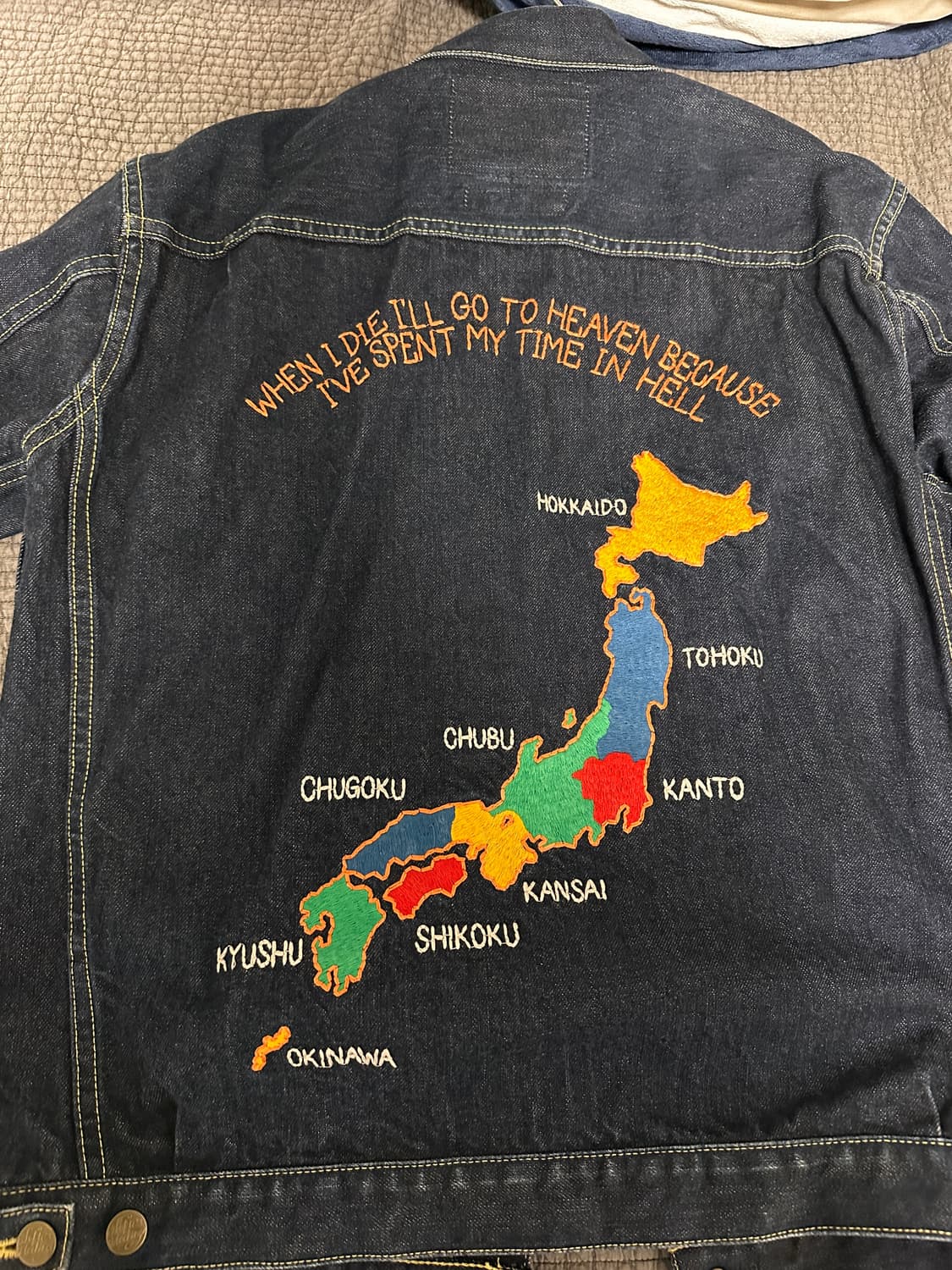 소프트머신 데님 셀비지 트러커 XL 상품이미지2