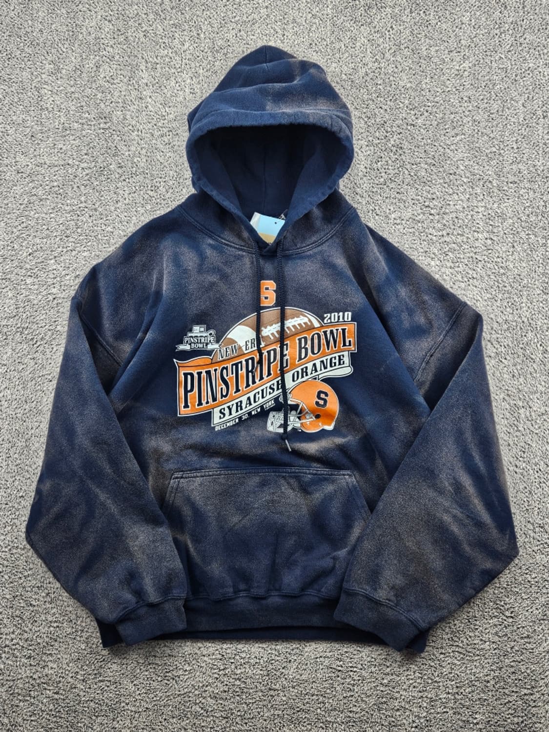 핀스트라이프볼 다잉워시드커스텀 스웻 후드티 ( XL ) / 11459 상품이미지2