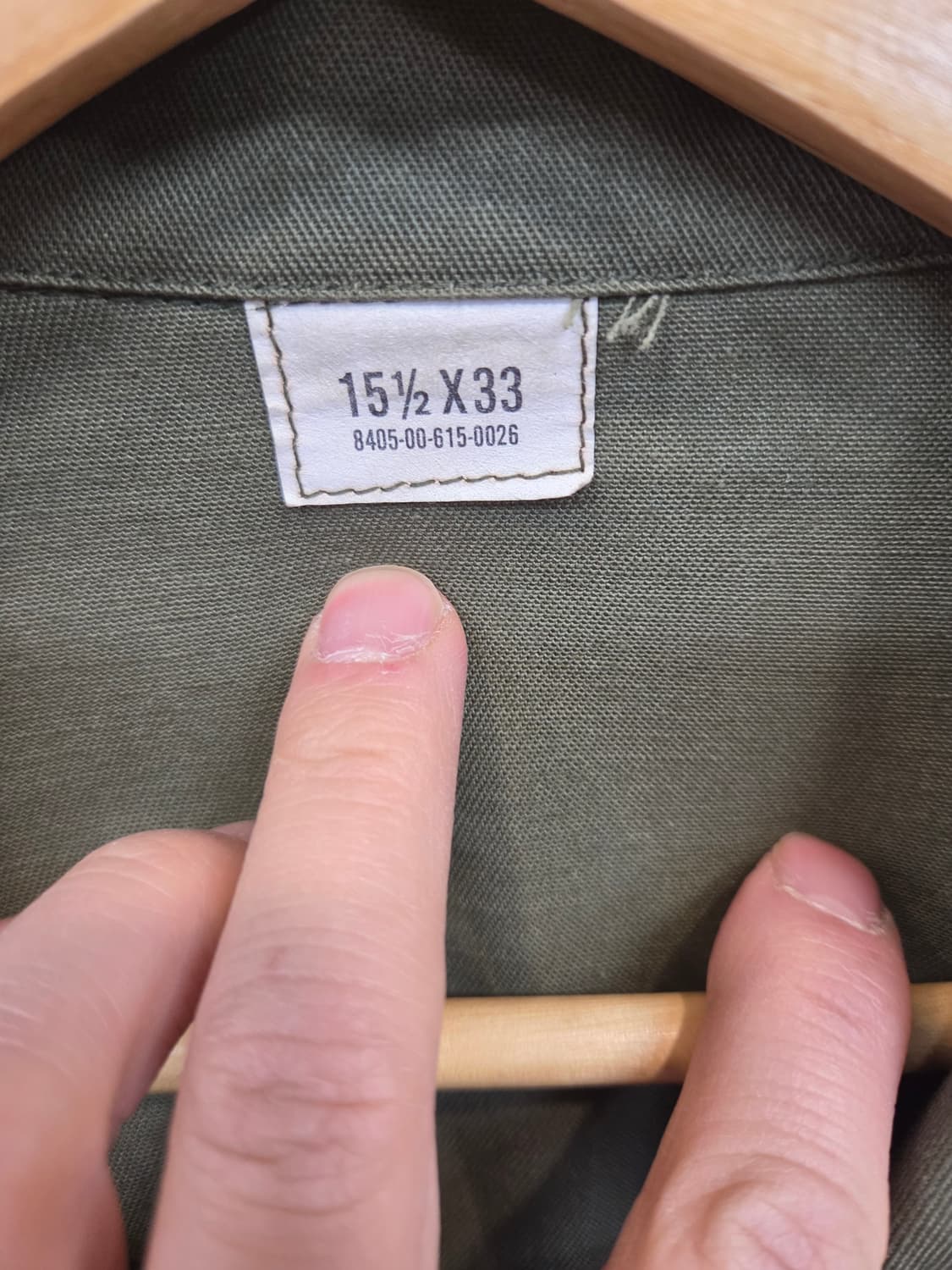 밀리터리 존레논 임진각 스카우트 셔츠자켓 대략 L 상품이미지3