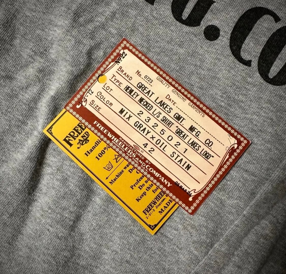 프리휠러스 Great Lakes Logo 헨리넥 42 상품이미지5