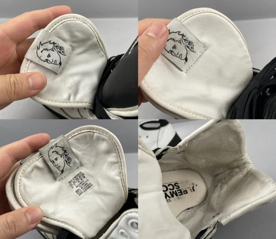 아디다스 제레미스캇 쓰리텅 에티튜드 하이탑 흰검 상품이미지9