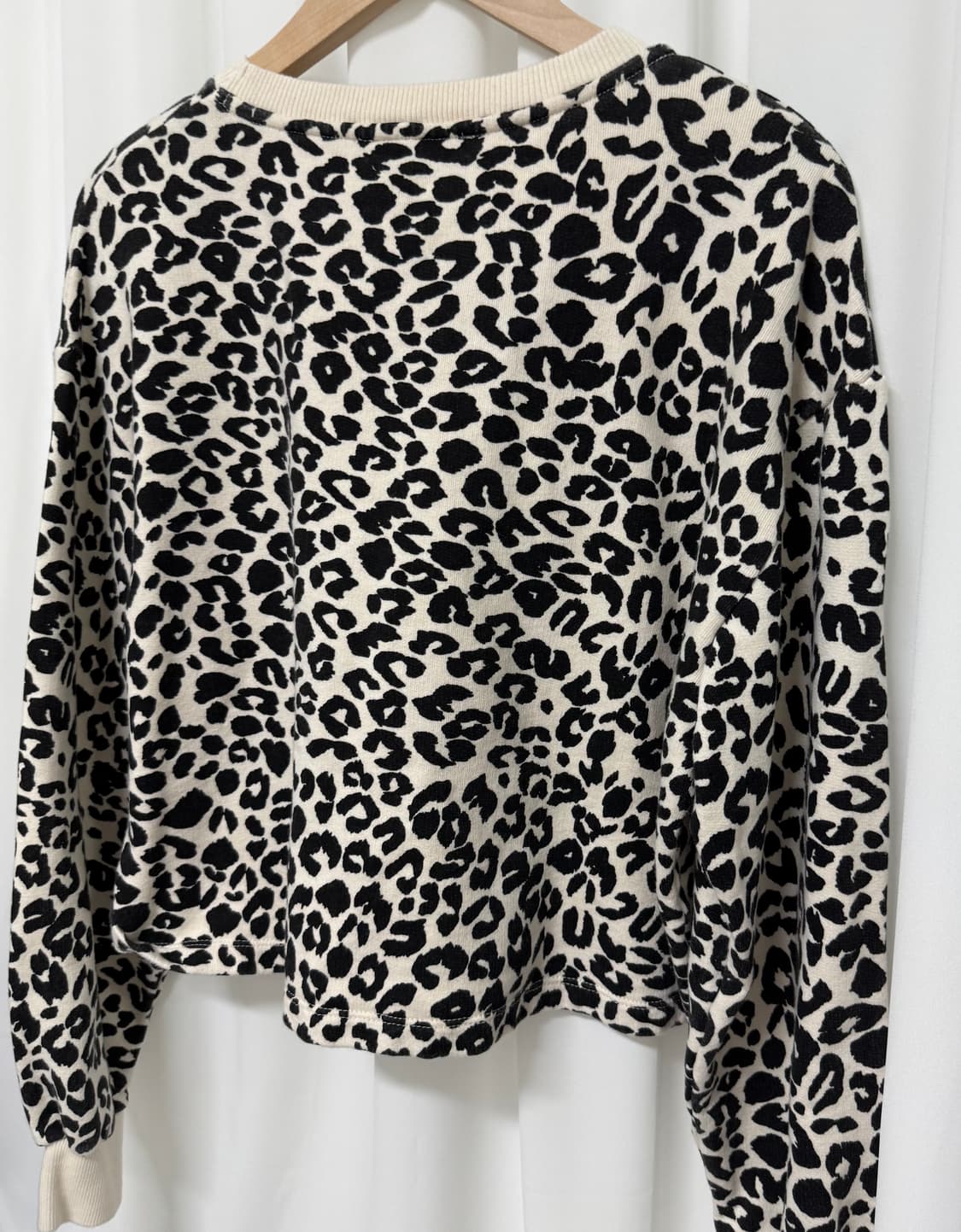 ZARA 자라 레오파드 맨투맨 상품이미지8