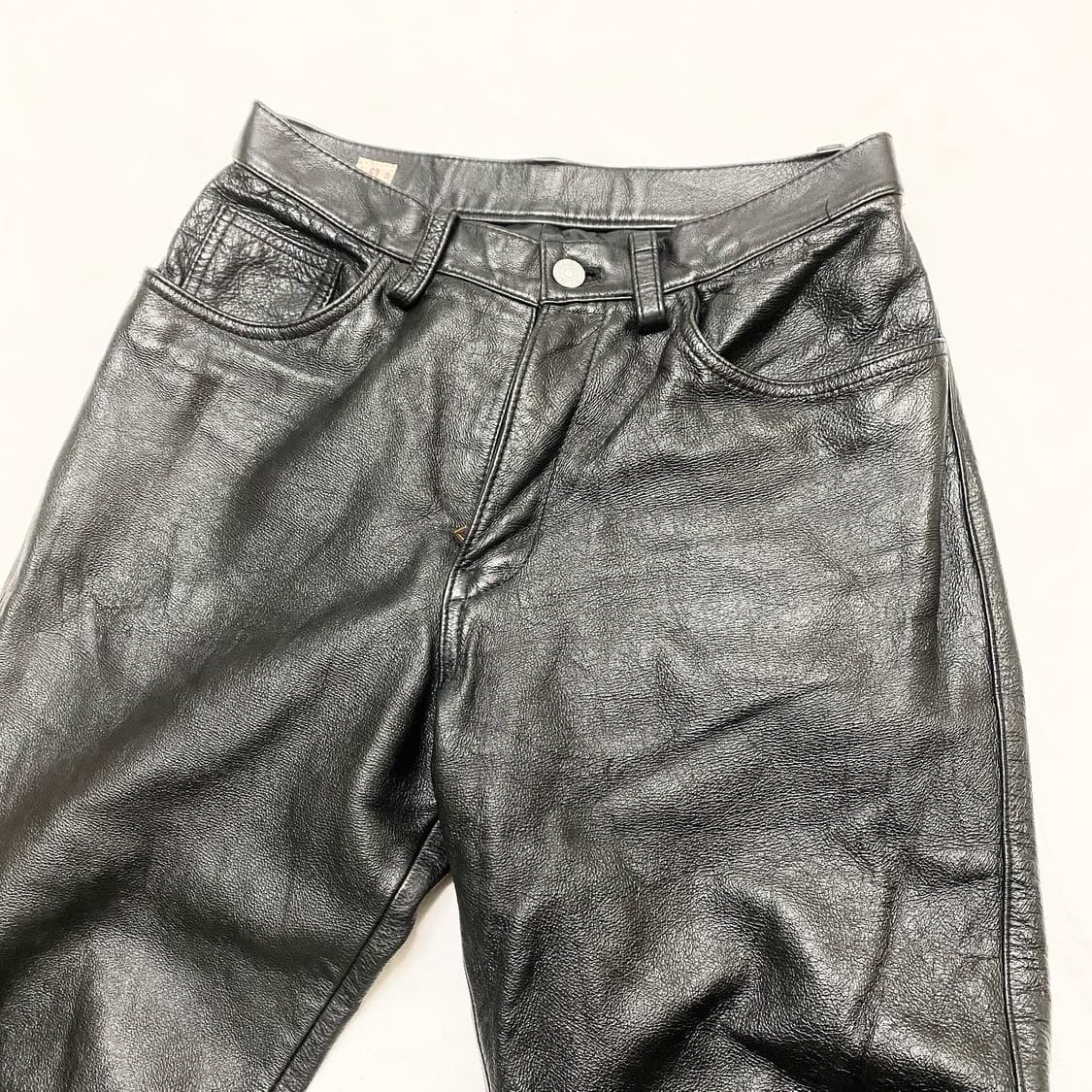 레더 팬츠 상품이미지2