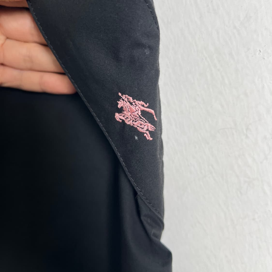 버버리 블루라벨 블랙 드로우코드 스커트 38 상품이미지7