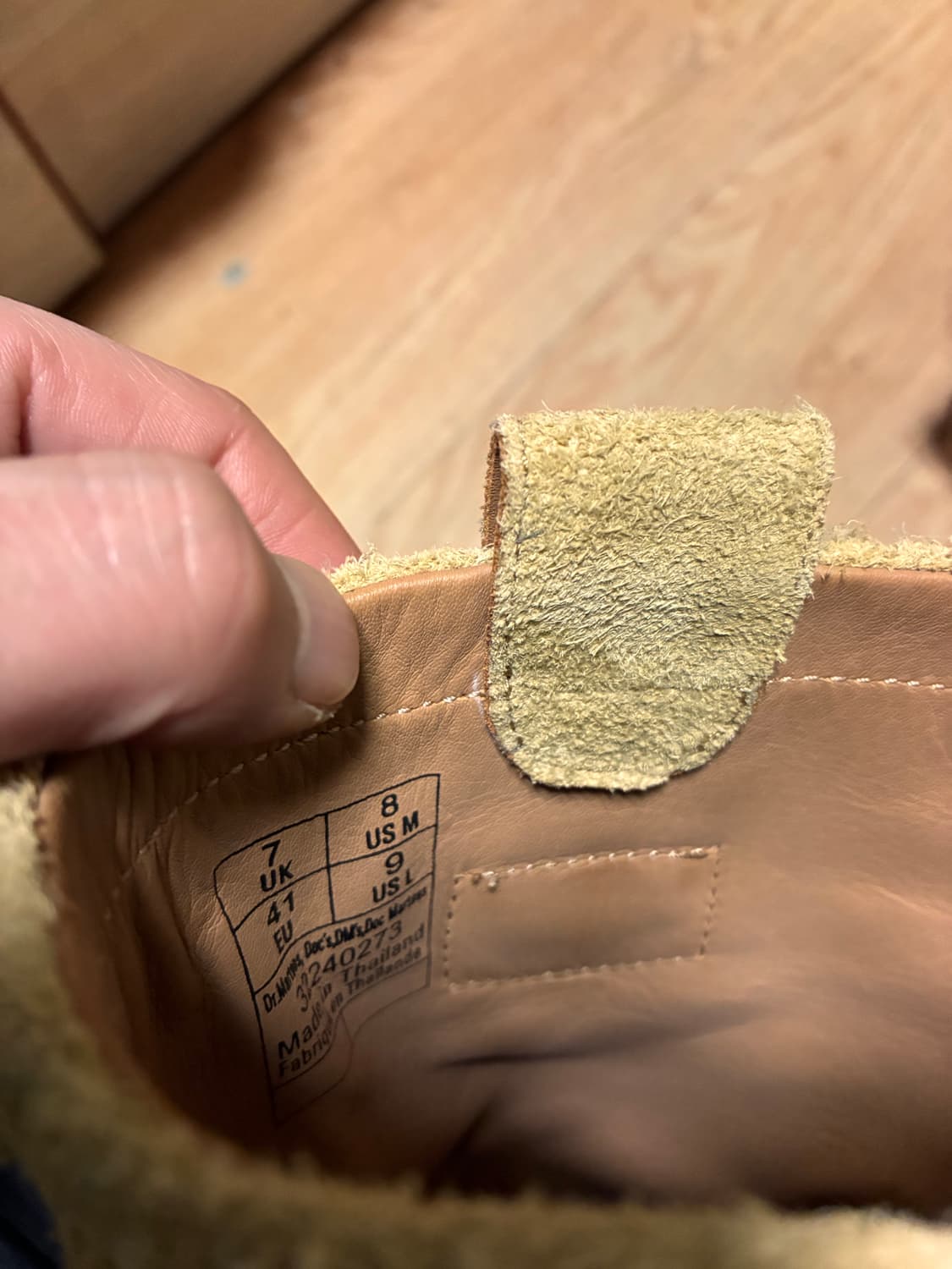 닥터마틴x스투시 데콘 스웨이드 엔지니어부츠 상품이미지5