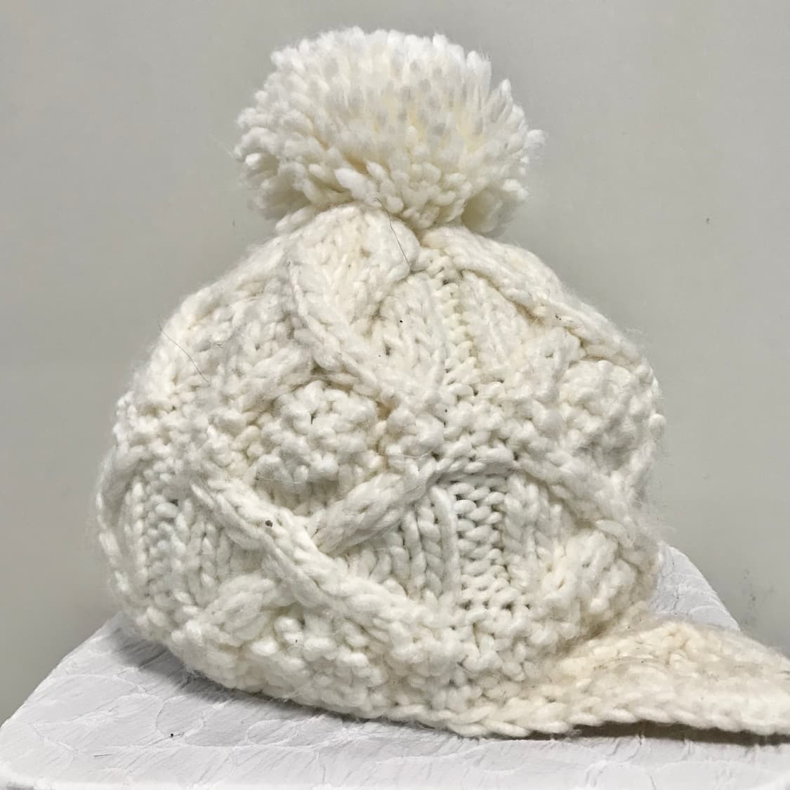 빈티지 니혼진 모리 폼폼이 방울 니트 비니 모자 상품이미지2