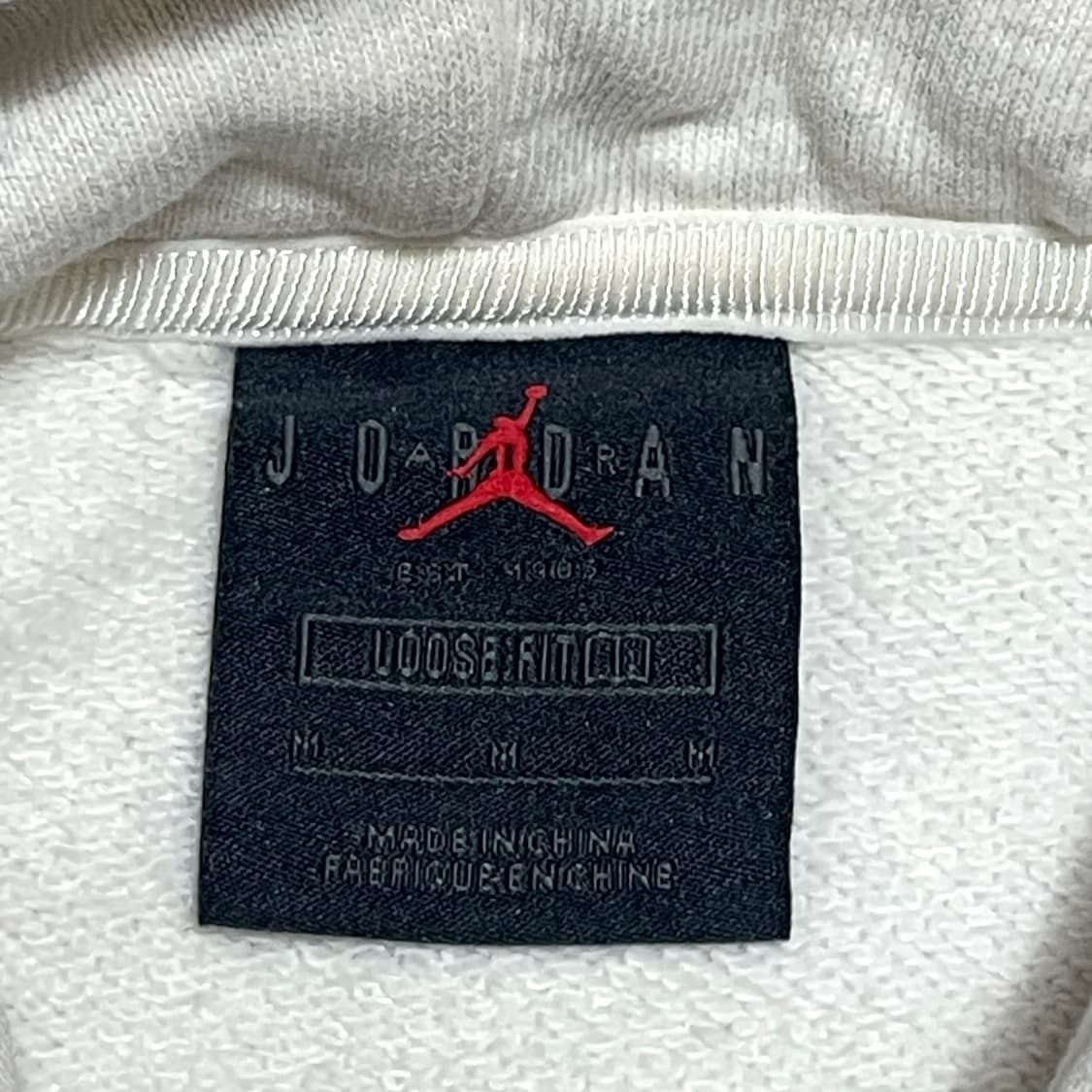 나이키 조던 점프맨 오트밀 크롭 후드티 여성M 상품이미지3