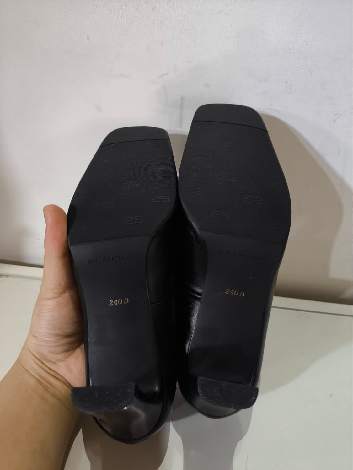 240mm 발렌시아가 구두 가죽 여성구두 상품이미지8