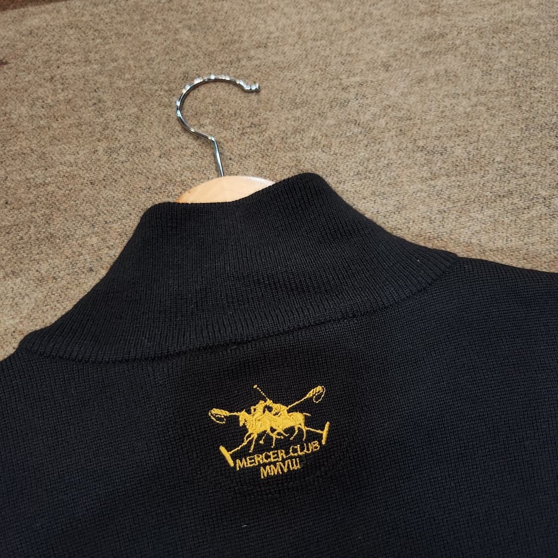 폴로랄프로렌 00s 헤비 메리노울 니트 집업 XL 상품이미지7