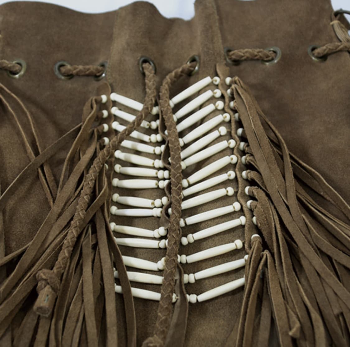 goa 스웨이드 프린지웨스턴 버킷백 상품이미지7