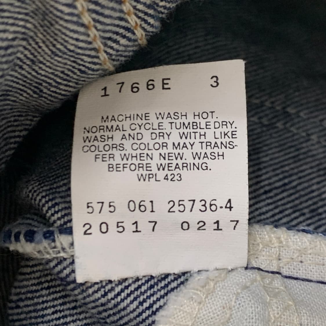 [30/정품] Levi's 리바이스 517 USA 데님팬츠 청바지 상품이미지5