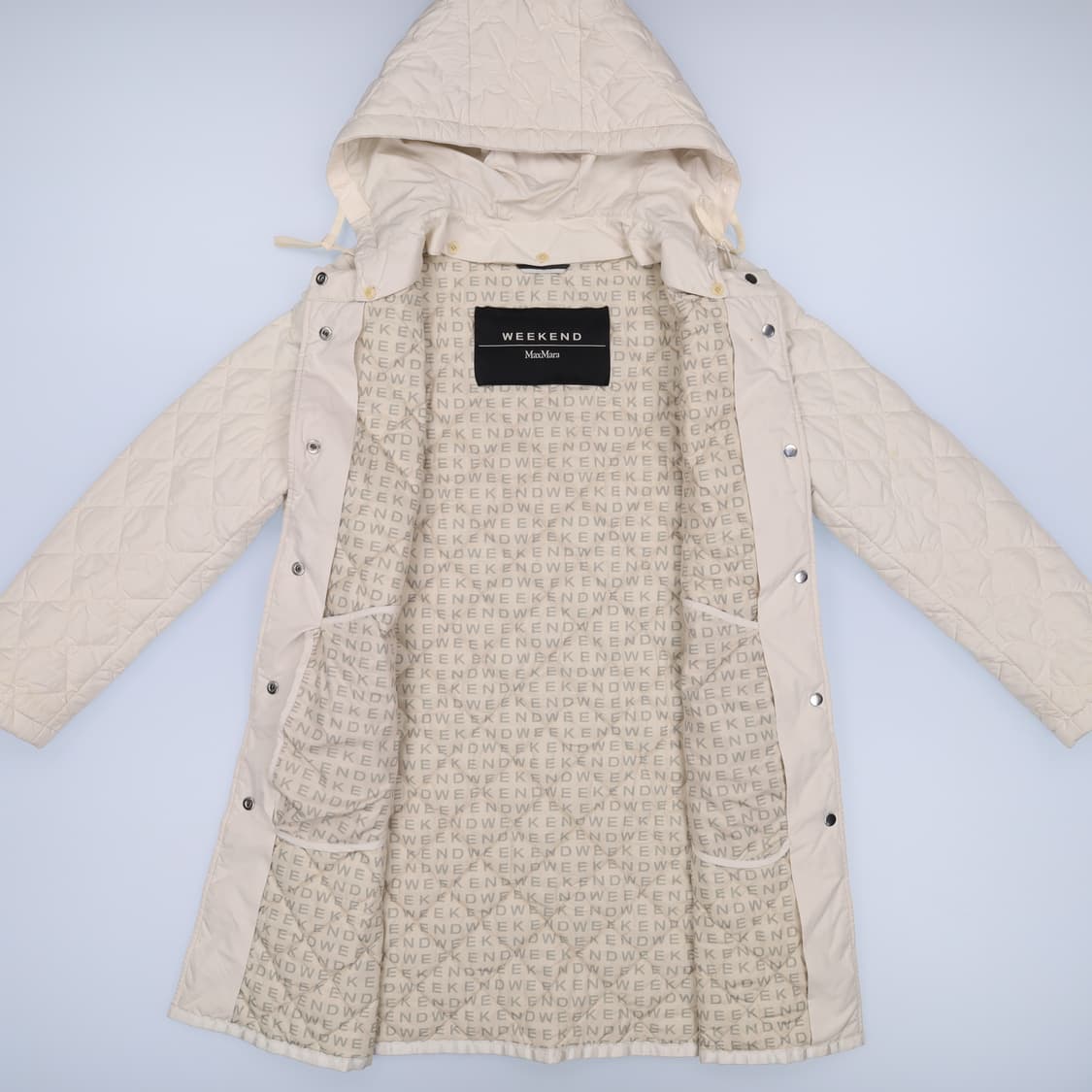 [2XL] 신형 위켄드 막스마라 에리오 퀄팅 후드 패딩  N7073 상품이미지4