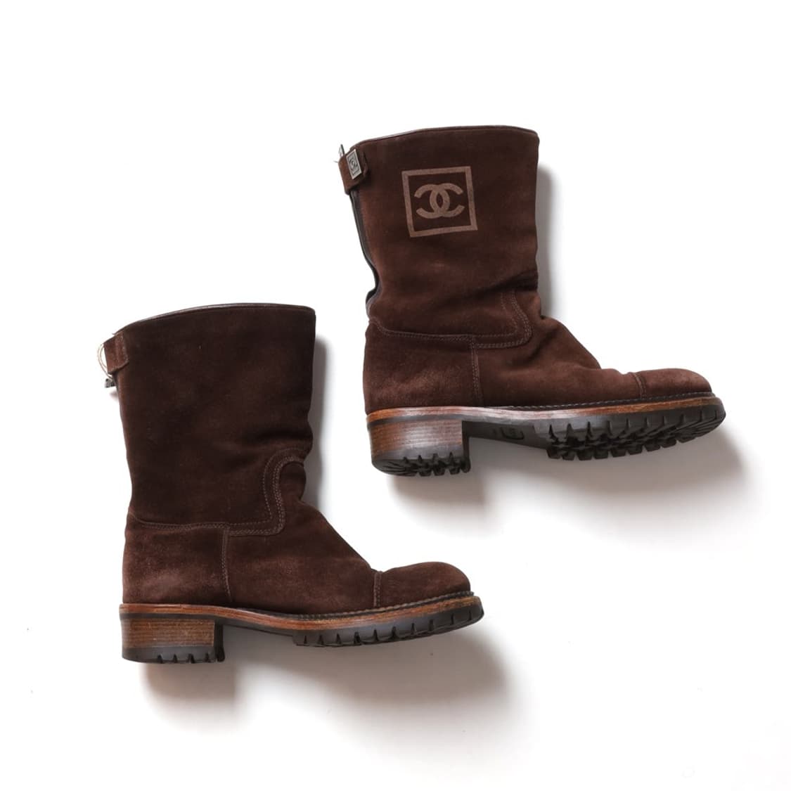 90's 샤넬 Chanel COCO Mark Short Boots 상품이미지2