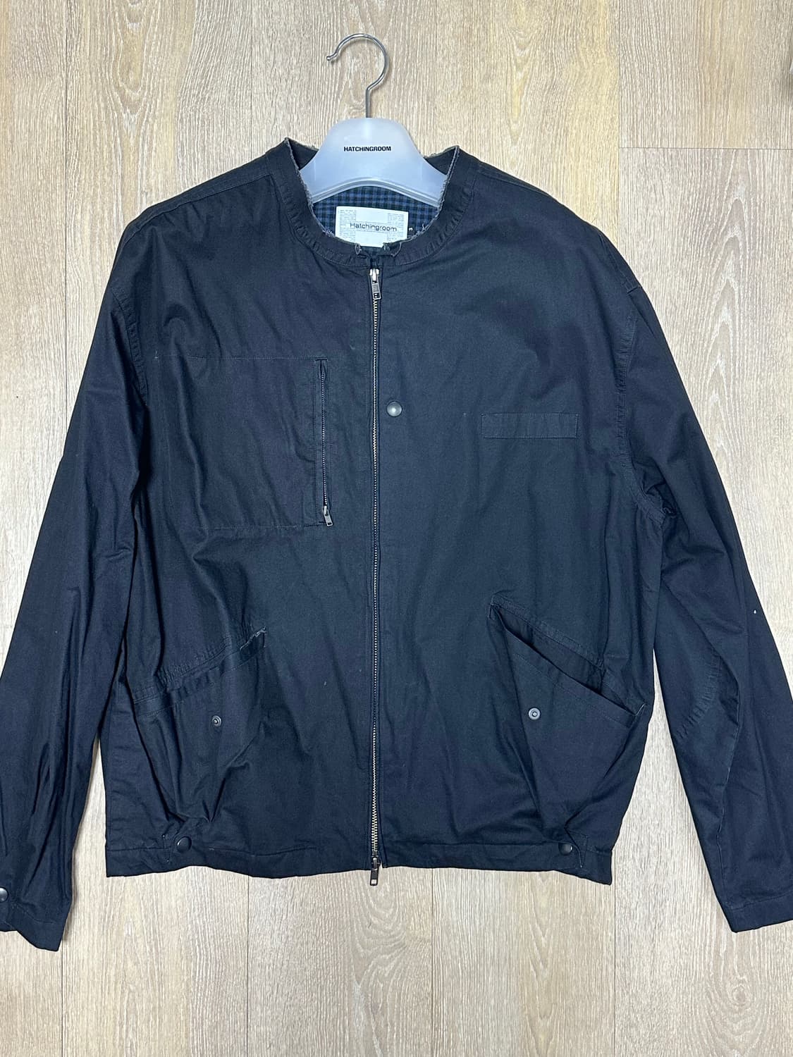 해칭룸 플라이트 자켓 블랙 상품이미지2