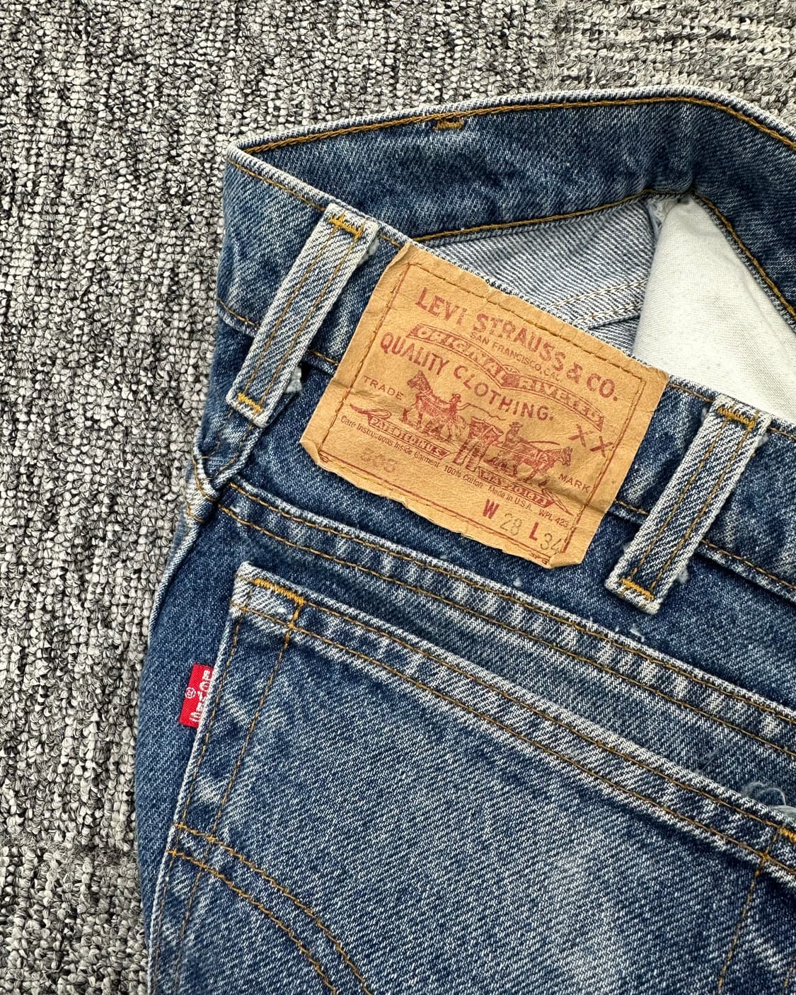 (허단35)80'S 리바이스 USA 505-0217-M1412 상품이미지4