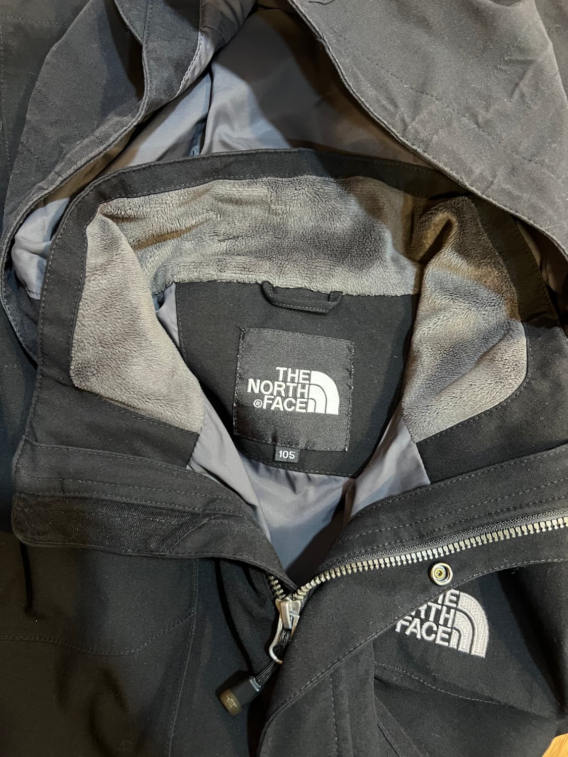 노스페이스 남성 블랙 후드집업점퍼  상품이미지3