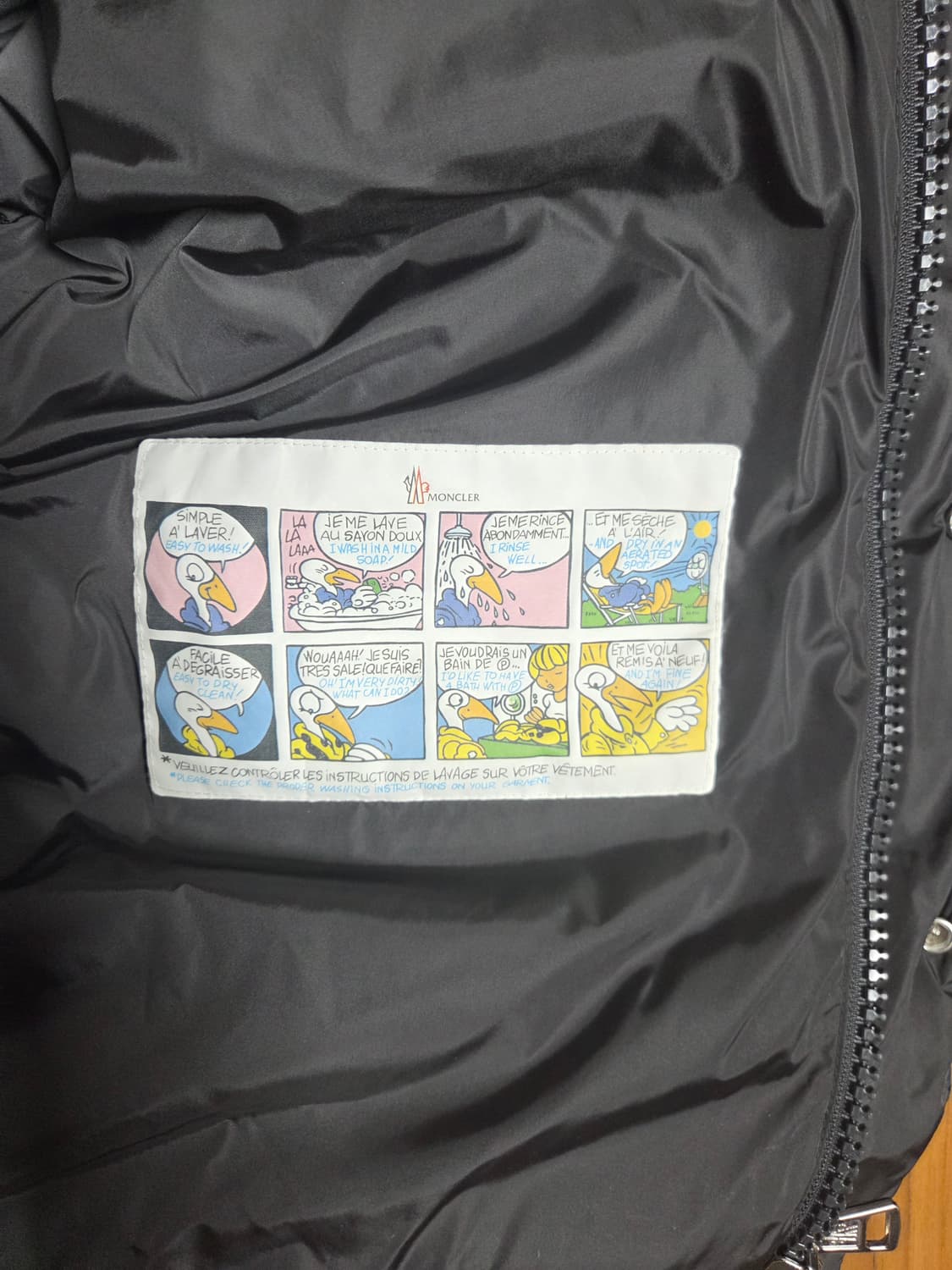 몽클레어 그레이 패딩자켓 상품이미지5