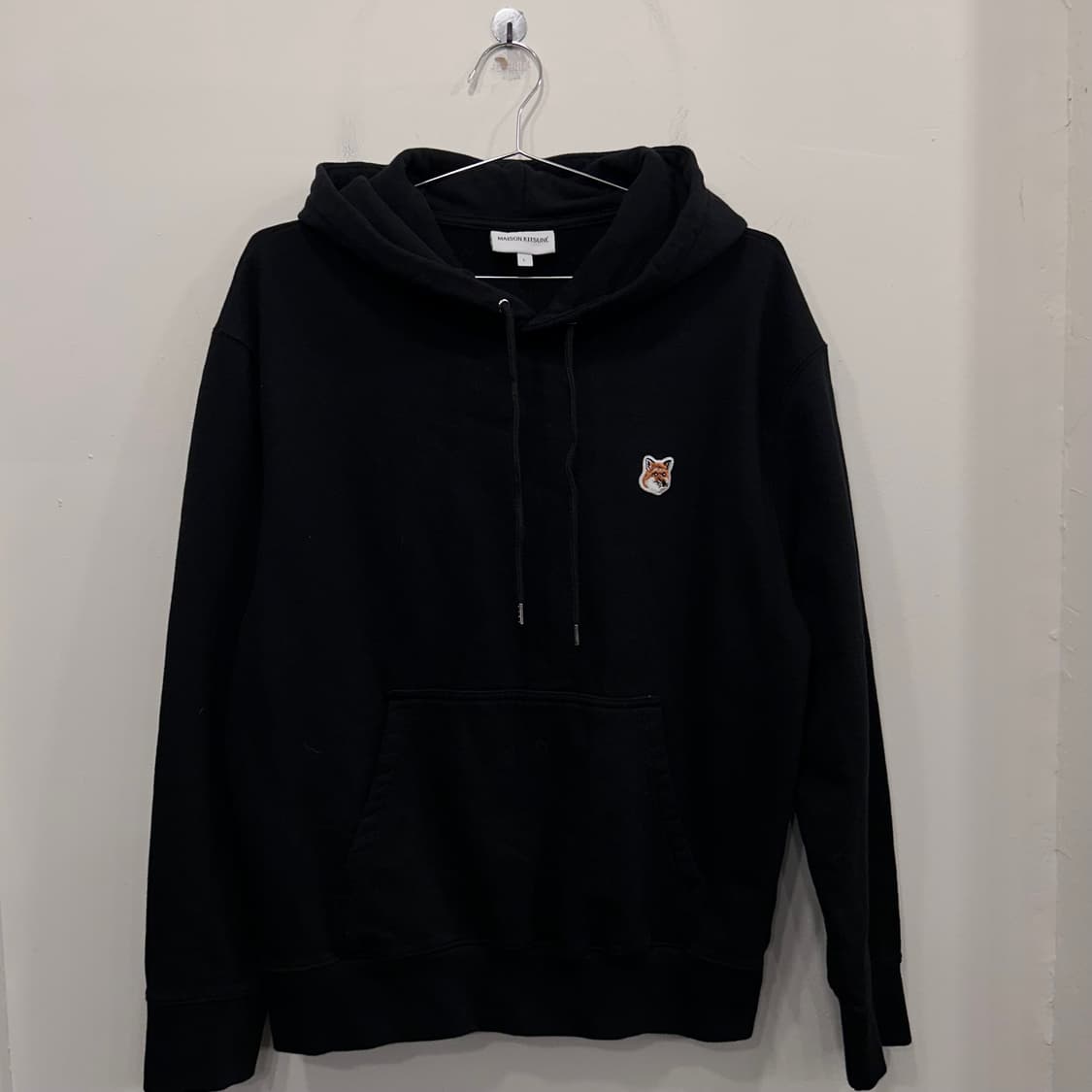 메종키츠네 폭스와펜 헤비코튼 후드티 상품이미지2