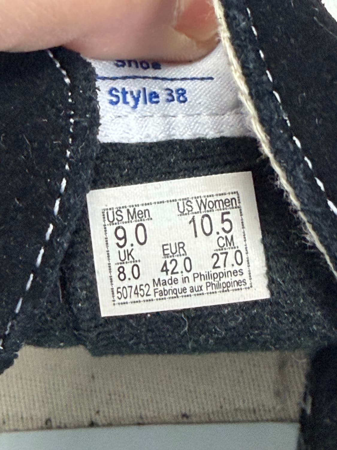 반스 올드스쿨 스케이트 하이 270사이즈 상품이미지5