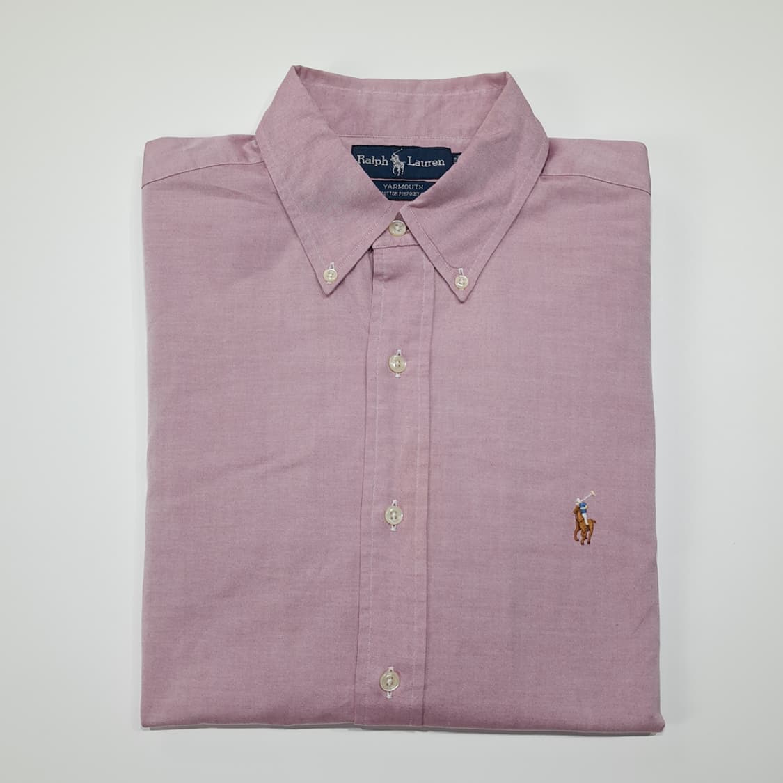 CL776 XL 폴로 90s 홍콩판 핀포인트 더스티핑크 셔츠 남방 상품이미지7