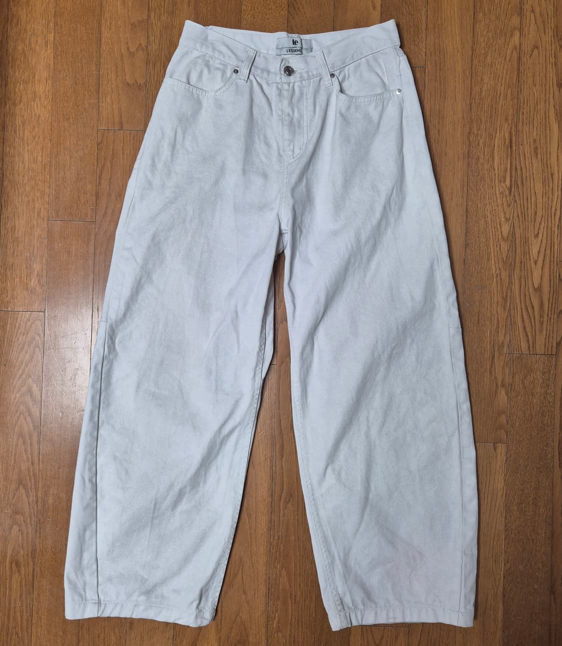 [M] LE(르) L'ESSENCE 와이드 데님 팬츠 상품이미지3