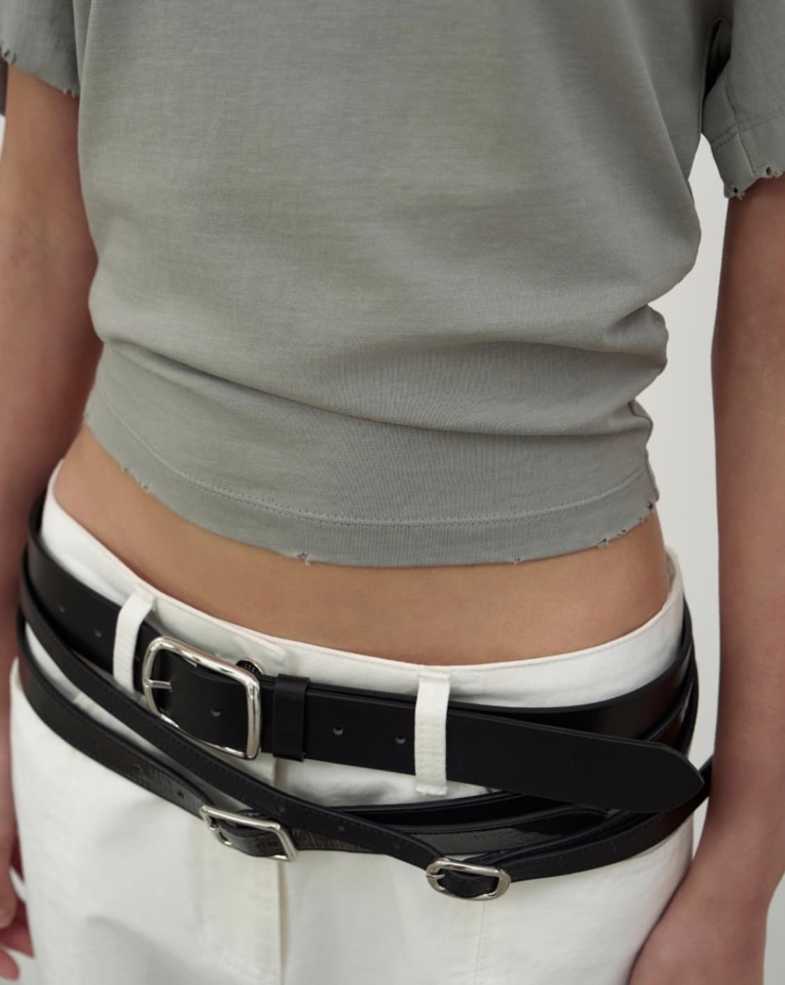 [당일배송] LCDC 트리플 레이어 레더벨트, 엘씨디씨 벨트 레이어드 상품이미지3