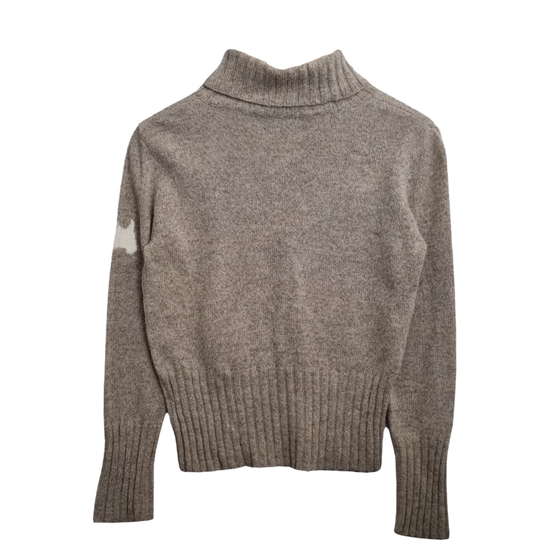 JOVAL 베이지 강아지 패턴 울니트 상품이미지2