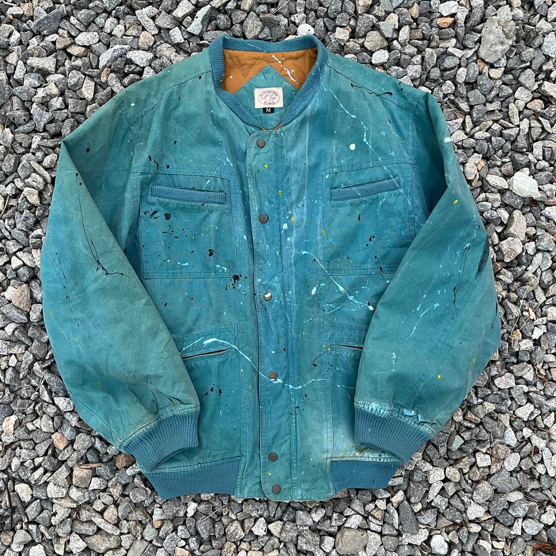 90s Blooming Town 커스텀 페인팅 워크웨어(실측확인) 상품이미지1